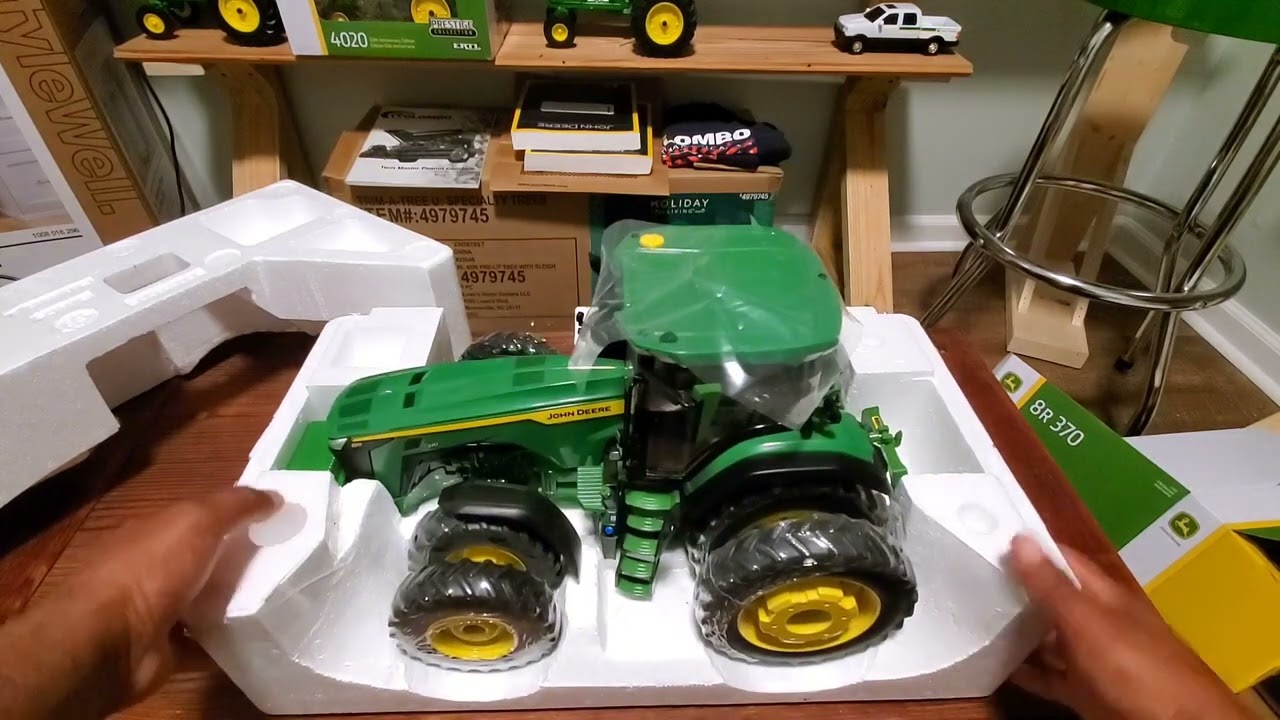 tractor John deere 8R 370 escala 1/16