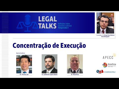 CONCENTRAÇÃO DE EXECUÇÃO, COM SÉRGIO PINTO MARTINS,  MINISTRO DO TRT - Legal Talks #23