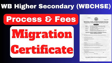 How To Apply For HS Migration Certificate WBCHSE I How to get Migration Certificate from HS WBCHSE