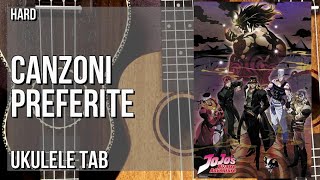 Ukulele Tab How To Play Canzoni Preferite Jojos Bizarre Adventure By Yugo Kanno