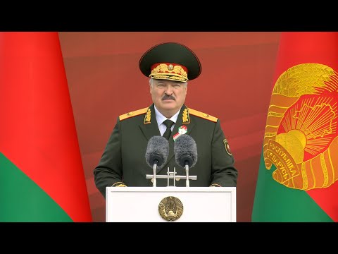 Лукашенко на военном параде: Мы НЕ подведём! НЕ имеем права! // 3 июля, 2024