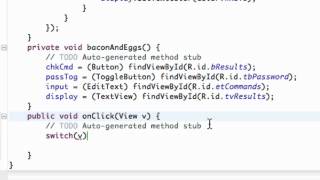 Android Application Development   34   Implementing Classes for Better Programming
