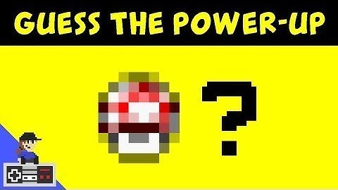 Mario Animation Guess the Power-Up by the Pixels - Level UP Minigames