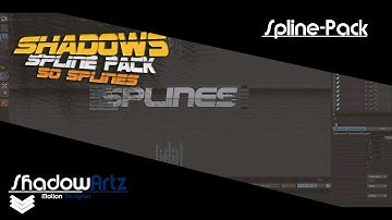 Shadows Spline Pack V1 [50 Splines] [100 Likes c:?]