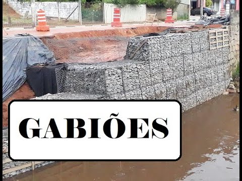 Vídeo: Muros De Contenção Feitos De Gabiões: Construção De Paredes Em Forma De Caixa E Outros Tipos De Gabiões