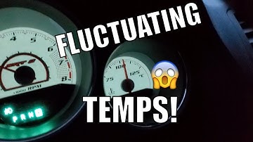 Fluctuating Temperature Gauge Quick Fix on a Dodge Challenger