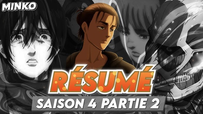 RÉSUMÉ : L'ATTAQUE DES TITANS : SAISON 4 - PARTIE 1 ⚡️ 