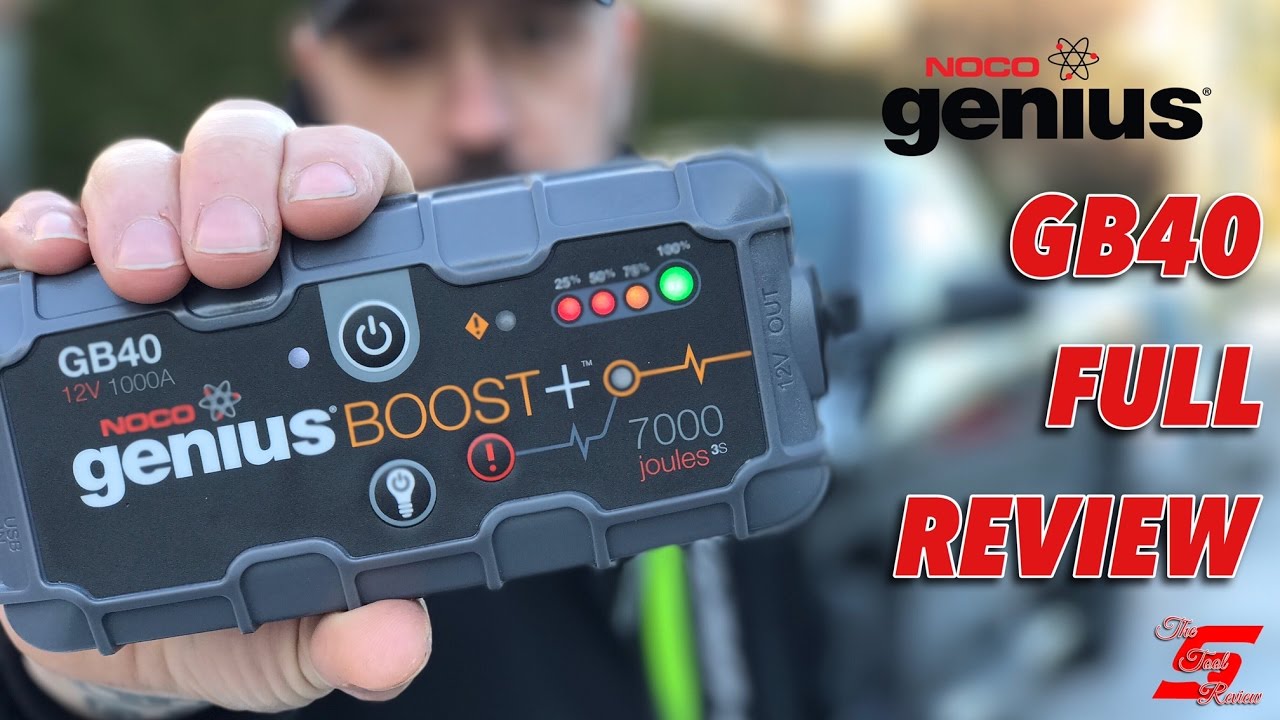 NOCO Genius Boost GB40 Unboxing and Review 