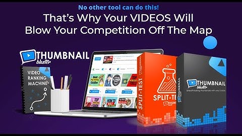 Thumbnail Blaster Review - Create Stunning YouTube Thumbnails FAST