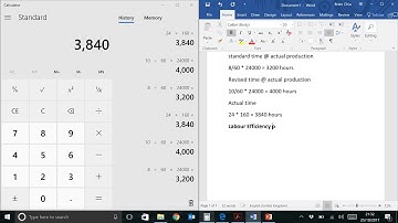 ACCA F5 Mar/Jun 2017 Q31(b) Lecture (Variance Analysis)