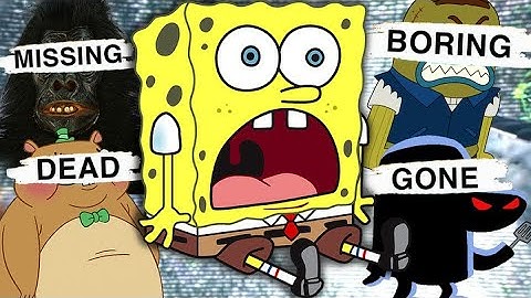 What Happened To EVERY Lost Character In SpongeBob?