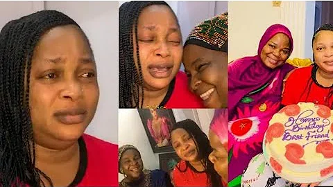 KEMI AFOLABI IN TEARS AS FRIENDS SUPRISE HER ON BIRTHDAY