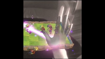 Hand lasers in PvZ prototype on #Quest2