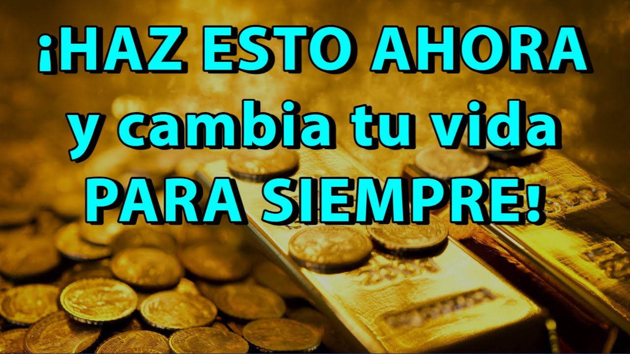 ¡HAZ ESTO AHORA y cambia tu vida PARA SIEMPRE! Reprograma tu mente con ...
