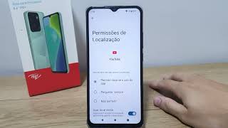 Como gerenciar as permissões de localização no Itel A05s