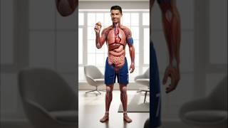 🥚 Ronaldo’s Transparent Body! What Happens When He Eats an Egg 😱 #Ronaldo #Shorts