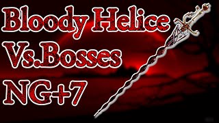 Elden Ring - Bloody Helice vs. NG+7 bosses 4K (Solo, Nihil dmg only)