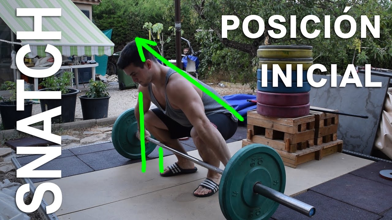 Snatch: posición inicial