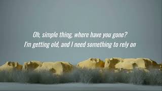 Keane - Somewhere Only We Know Lyrics (Lyric Video)