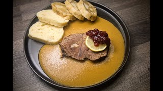 Nejlepší SVÍČKOVÁ NA SMETANĚ!!! Královna omáček. Sirloin in cream sauce!!!