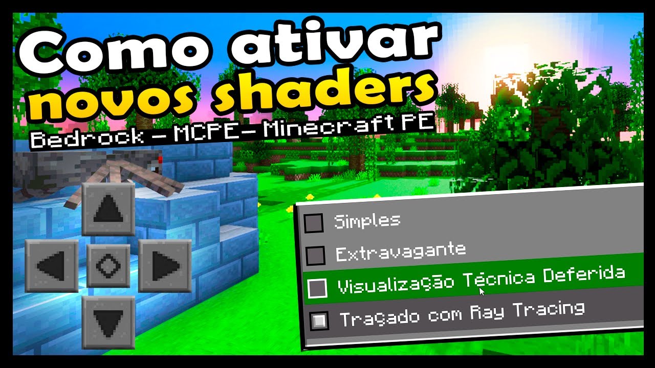 MINECRAFT 1.21? OS SHADERS PARA BEDROCK PODEM RETORNAR E AINDA