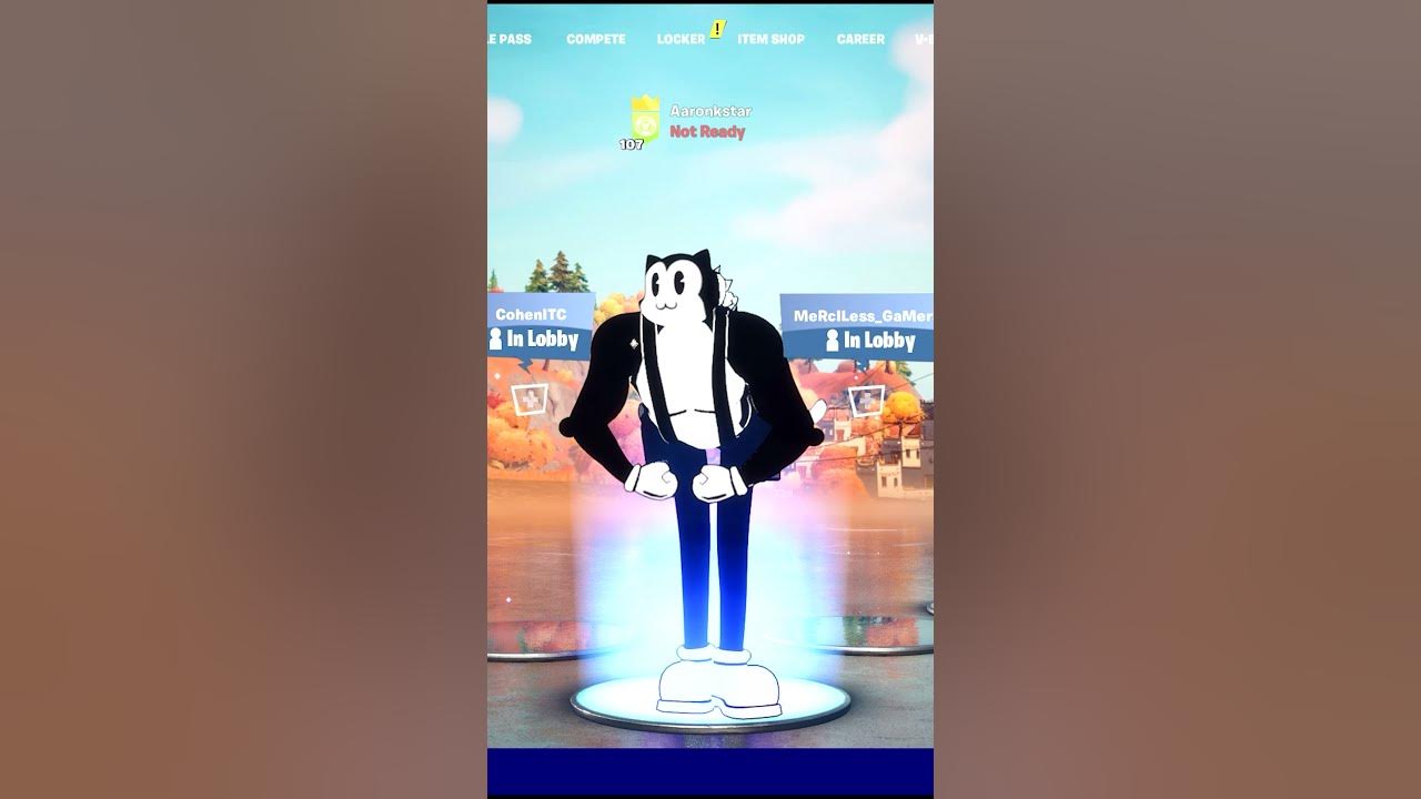 FORTNITE Toon Meowscles DANCE EMOTE SQUASH & STRETCH Showcase CHAPTER 2