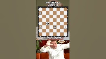 Mate in 2 🧩2134/5334 #chess #puzzle #learnchesstactics #magnuscarlsen #gukesh #chessbooks #matein2