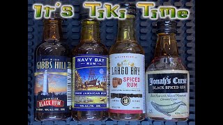 My Wife and I Try Spiced Rums (Jonah's Curse, Largo Bay, Kraken, Sailor Jerry, Navy Bay, Gibbs Hill)