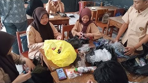 Video dokumentasi p5 ecobrick, dari pertemuan pertama hingga selesai