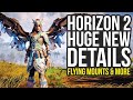 Potential Flying Mounts, 60fps Mode, Skill Tree & More Horizon Forbidden West Gameplay News