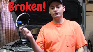 How To Replace The Crankshaft Position Sensor 2001 Saab 9-5 Se 3.0L V6