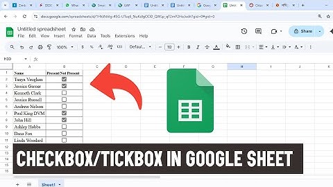 Een selectievakje of aankruisvakje invoegen in Google Spreadsheets