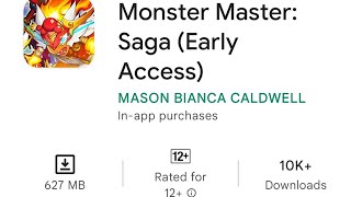 Monster Monster : Saga | New Pokemon Game For Android In 2023 🤩 screenshot 5