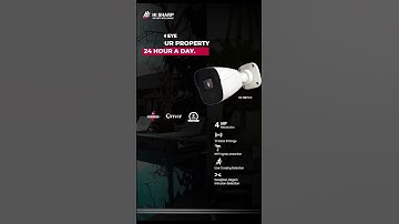 HI SHARP 4MP IP Camera in Bangladesh | HS-T087T2-E  & HS-D095T2-E