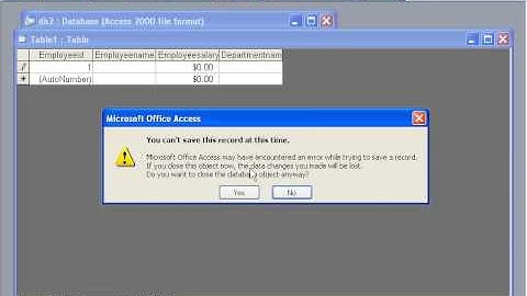 MS Access 2003 Part 7) Table in Dari / Farsi Omar Akbari