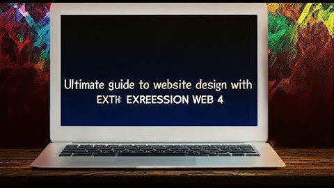 Ultimate Guide to Website Design with Expression Web 4