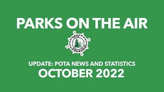 Parks on the Air Update October 2022