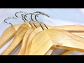 Are they junk? AmazonBasics wood suits clothes hangers (natural finish) 30 pack review Are they junk? AmazonBasics wood suits clothes hangers (natural finish) 30 pack review