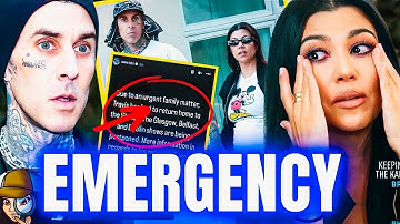 Travis Barker Leaves Blink-182 Tour for "Urgent Family Matter" | NEWS