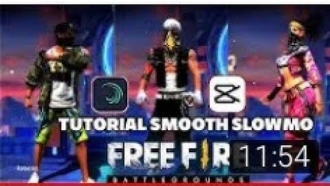 TUTORIAL SMOOTH SLOWMO VIDEO ALIGHTMOTION, CAPCUT,VSCO × FREE FIRE‼️