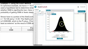 Math 14 8.2 Example 4: Exact Methods for Testing Claims About population Proportion p