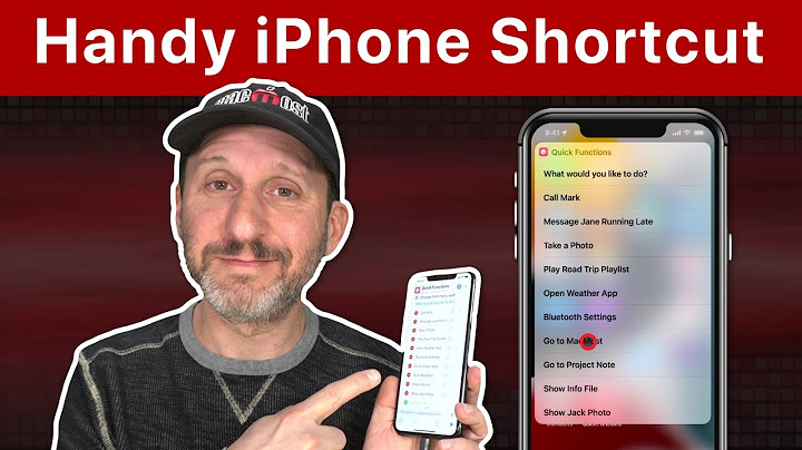 How to create home screen shortcut on iphone