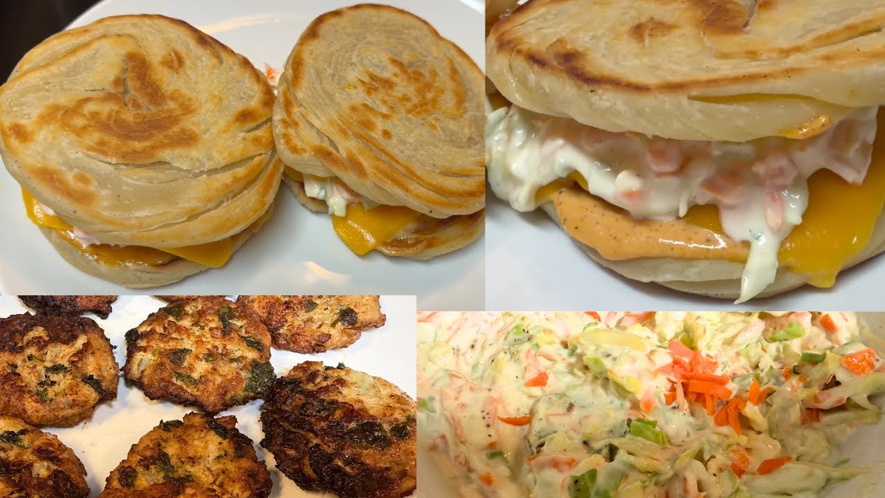 Dubai’s Viral Paratha Burger Recipe | Street Food Fusion at Home