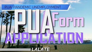 What is the pua application form, how do i apply for unemployment
benefits in my state, california and any ot...