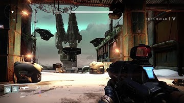 Destiny BETA - Warlock Gameplay - Story: The Last Array - Heroic Mode