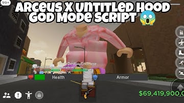 Arceus X Untitled Hood God Mode Script 😱