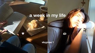 traveling home✈, selling clothes, acting class + hanging out with friends | vlogmas day 1?