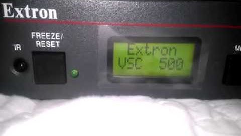 SSales NEW Extron VSC 500 High Resolution Computer-to-Video Scan Converter
