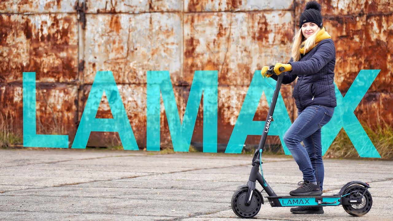 LAMAX E-Scooter S11600 - elektro koloběžka s perfektním dojezdem. 4K CZ  Recenze - YouTube