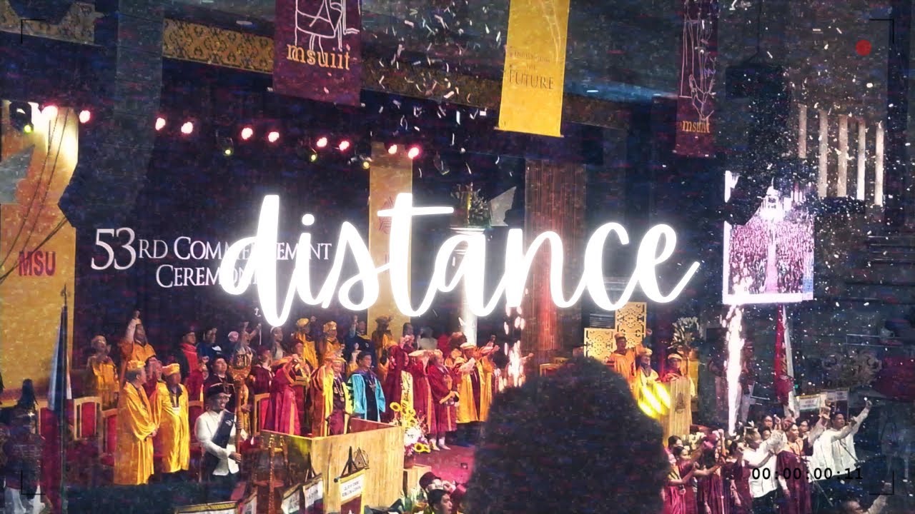 Watch corazon - DISTANCE (Music Video) (MSU-IIT Graduation 2023) on YouTube Watch corazon - DISTANCE (Music Video) (MSU-IIT Graduation 2023) on YouTube